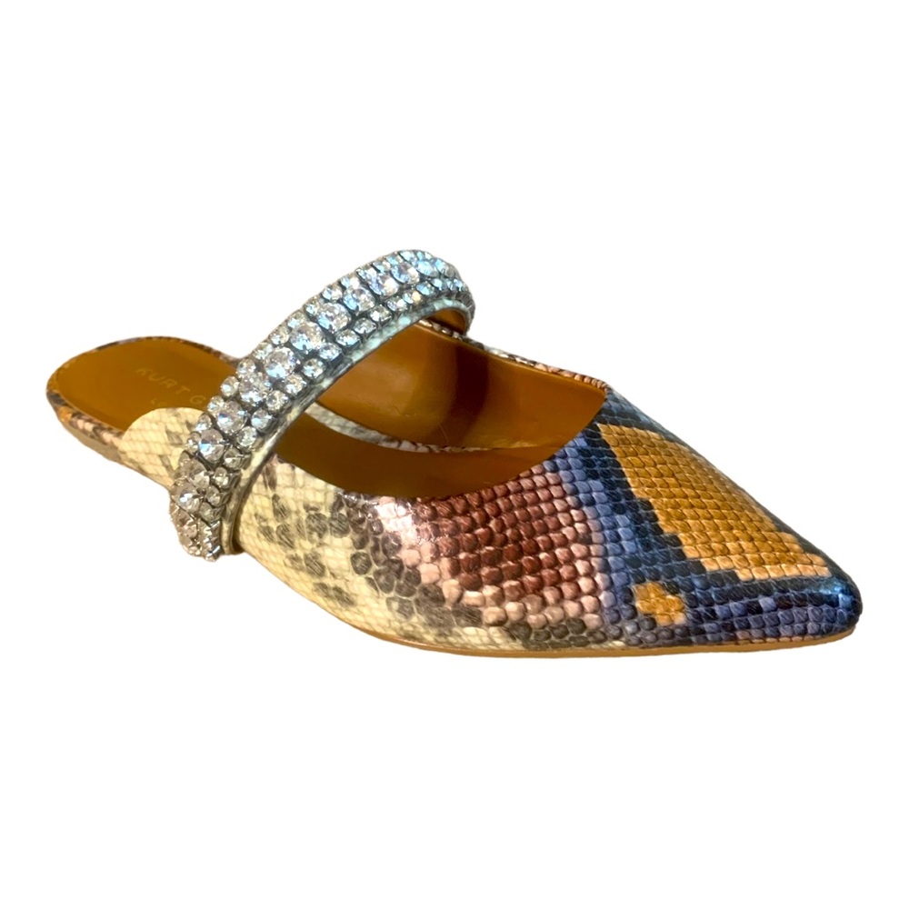 KURT GEIGER LONDON PRINCELY - NEW - Crystal Pointed-Toe Mule- EU 39/US 8.5 - Picture 6 of 10